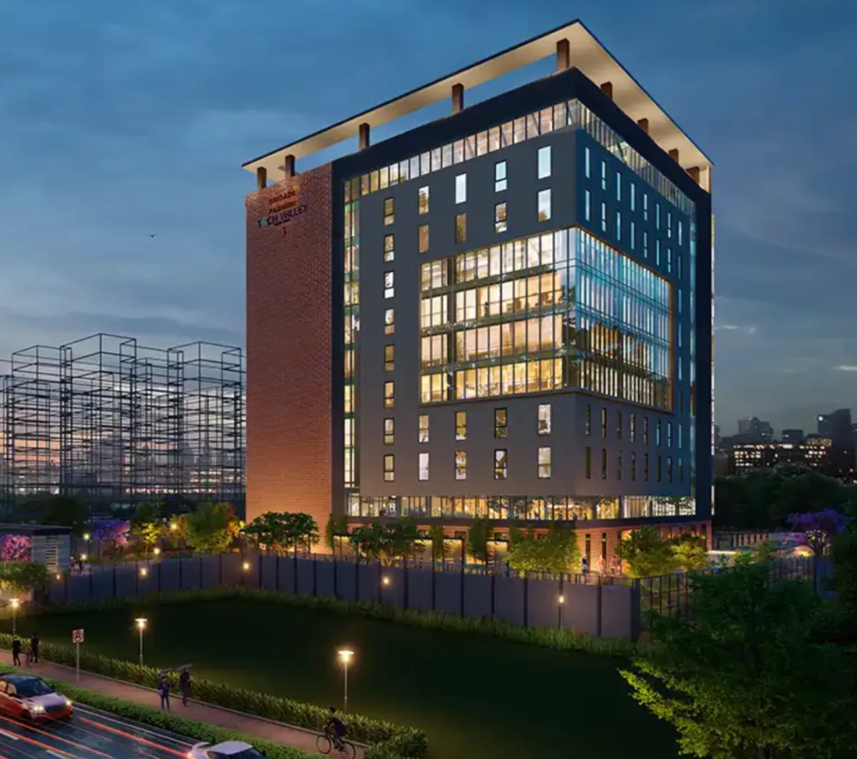 Modern commercial building architecture